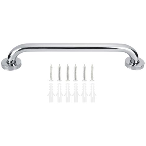 Barre de Soutien Salle de Bain Antidérapante pour Personnes Âgées et Femmes Enceintes - Acier Inoxydable 201 - 50cm Finition Brillante