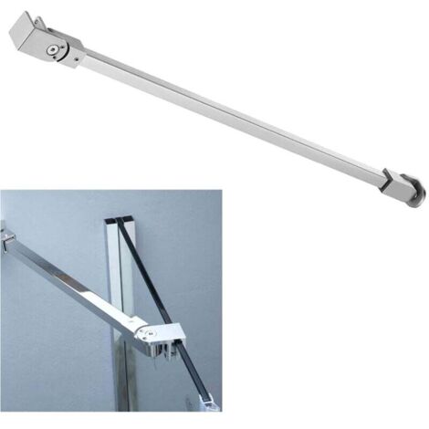 Barre de Stabilisation 500mm Acier Inoxydable pour Paroi Douche Italienne Verre Épais 6-10mm