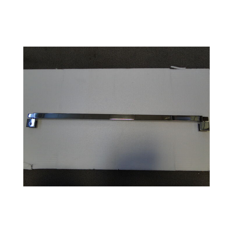 Barre de stabilisation - Barre de fixation pour douche à l'italienne - forme carrée - noir - Bernstein