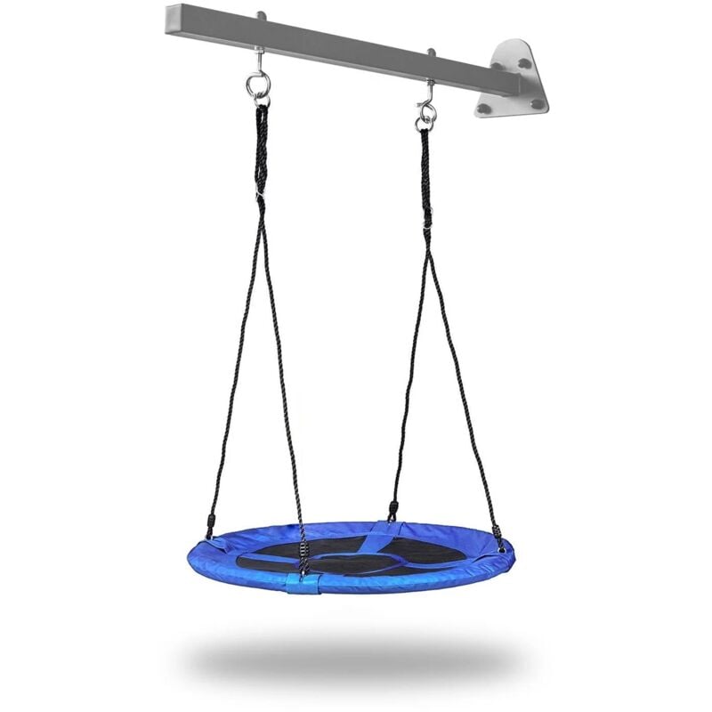 Viking Choice - Barre de suspension pour balançoire 100cm - 5x5 cm - gris