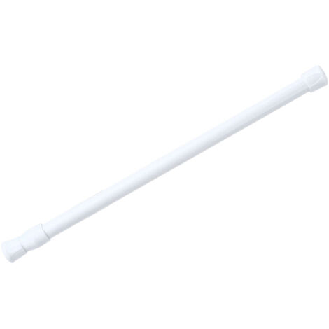 Barre de tension réglable à ressort, tringle à rideau de douche extensible, pour placard, fenêtre, tringle à rideaux, sans perçage, installation facile