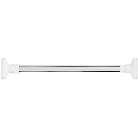 Barre de tension réglable pour rideau de douche, extensible, pour penderie et salle de bain