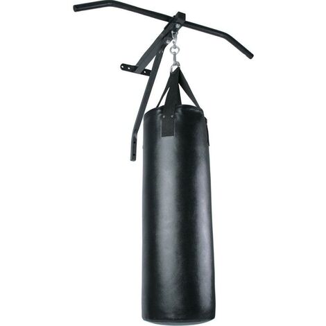Barre de traction avec sac de frappe punching-ball boxe sport fitness musculation 19 kg 83 cm - Or
