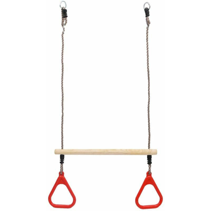 Barre de trapèze avec anneau vidaXL