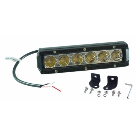 Barre de travail à 6 LED 10-36V 30W SPOT