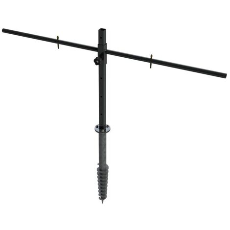 Barre de visage manuel pour vis de fondation