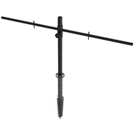 Barre de visage manuelle pour vis de fondation – Longueur 1,60 m – Charge maximale 200 kg – Pour béton armé – Outil professionnel – Nivo