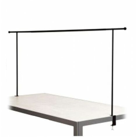 Barre décoration de table ajustable - L 250 cm x l 4 cm x H 90 cm - Noir - Livraison gratuite - Noir