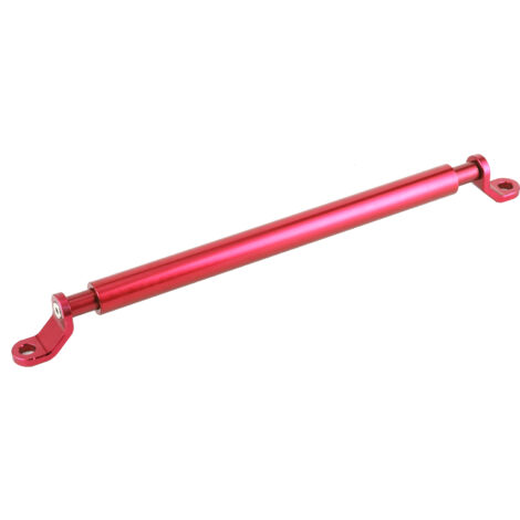 Barre d'équilibre CNC en alliage d'aluminium, barre transversale de guidon, renfort étendu pour moto rouge
