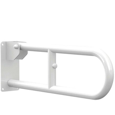 K DESIGN BARRA DI SOSTEGNO BIANCA EH-WA-CM.70-PCX PER BAGNO DOCCE ACCESSORI