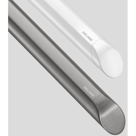 Barre Droite Design Alu Blanc