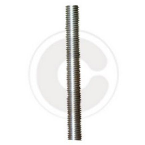 barre en acier galvanisA barre filetA e 100 cm A pas grossier Tige de fer de 12 mm