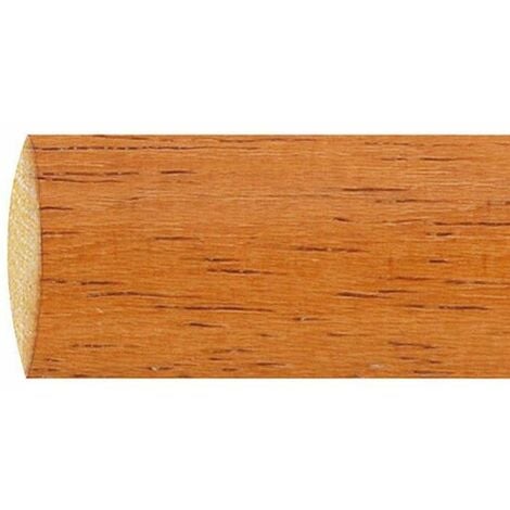 Barre en bois lisse 1,2 mètre x 20 mm. Teck