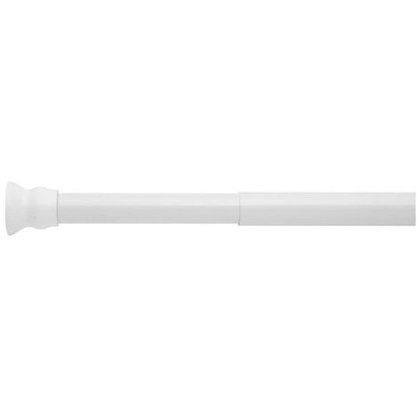 Barre extensible - 110-245 cm - ø 25 mm - Blanc