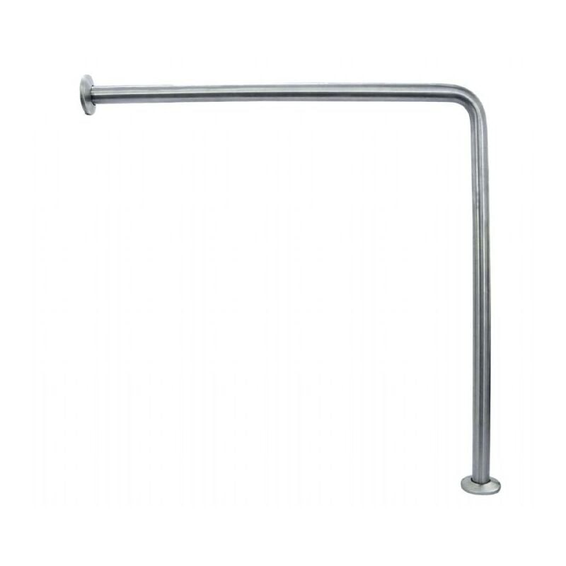 Barre fixe au mur/au sol pour toilettes adaptées - nofer