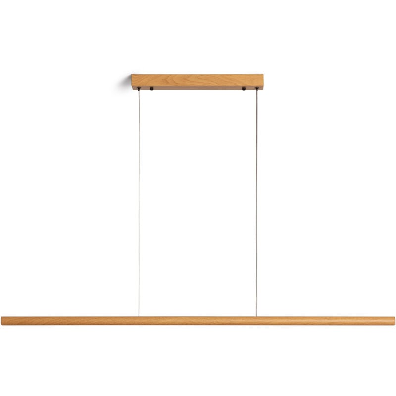 Ledkia - Suspension Linéaire led 30W Aluminium cct Denzel No Flicker Naturel Sélectionnable (chaud-neutre-froid) (2800K - 3800K - 5000K)