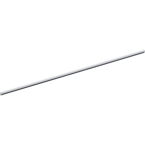 Barre lumineuse GE pour option Plus Square, miroir lumineux B : 160 cm, noir mat / alu