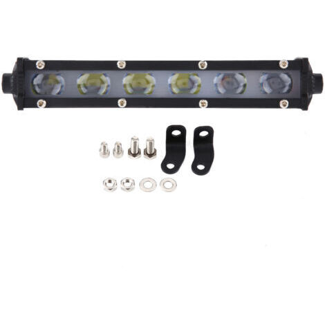 Barre lumineuse LED anti-poussière pour voiture, éclairage universel à vision claire pour jardin