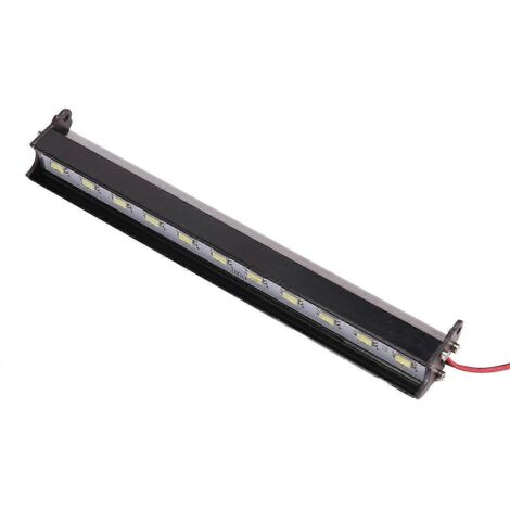 Barre lumineuse LED de toit pour voiture RC Crawler 1/10, mode réglable, 148 mm