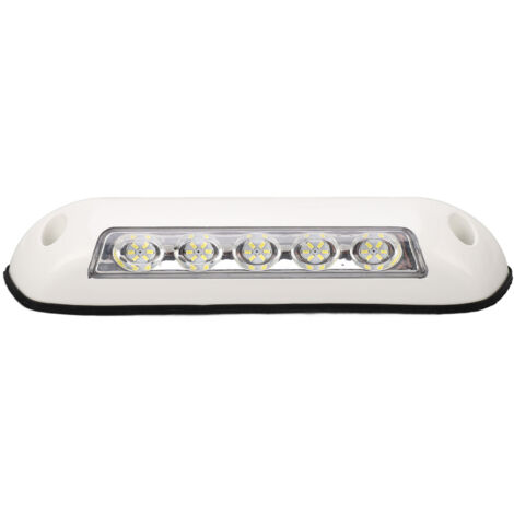 Barre Lumineuse LED pour Auvent - Lampe RV avec 30 LEDs IP67 12V/24V - Boîtier ABS 8x1.5x1.5"