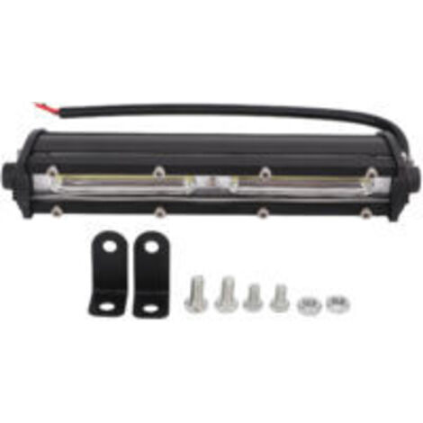 Barre lumineuse LED ultra-mince DEBUNS 7 pouces 36 W pour phares de SUV, camion et moto