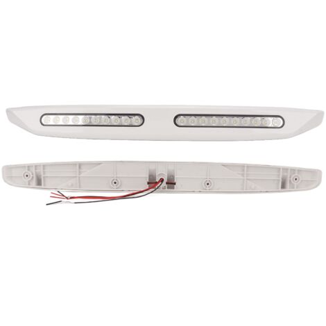 Barre lumineuse RV 20 LEDs étanche 12V pour camping-cars, bateaux, porches et auvents - Blanc