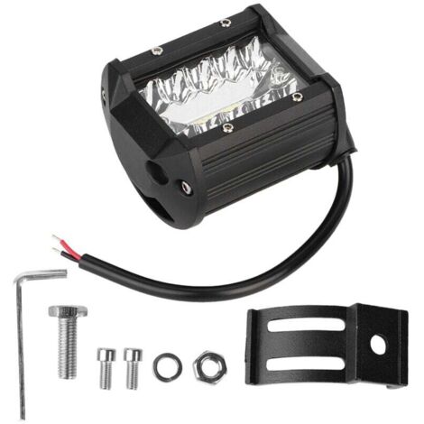 Barre Lumineuse Travail 60W 20LED Triple Rangée Phare Anti Brouillard Voiture Camion Bateau Tout Terrain