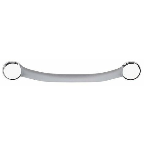 Barre Monopoutre Inox Soft 37cm Gris