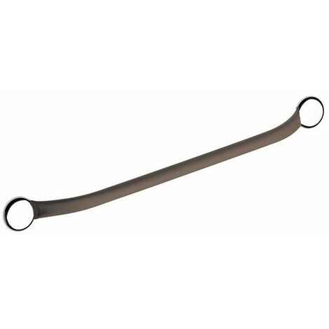 Barre Monopoutre Inox Soft 70cm Taupe