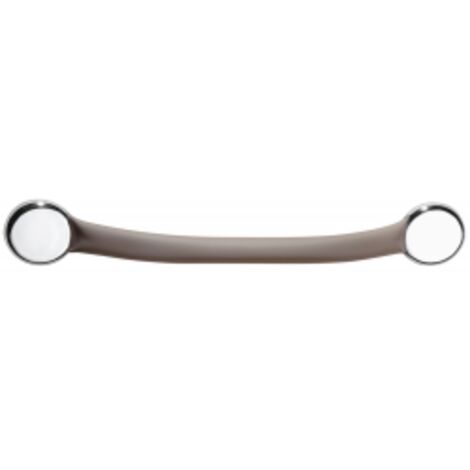 BARRE MONOPOUTRE INOX TAUPE 43CM