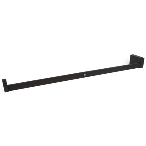 Barre Penderie avec éclairage LED de 100 cm en aluminium peint au moka | Moka