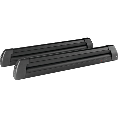 barre portasci in alluminio nordrive "nordic-king nk-60" nero - n40013