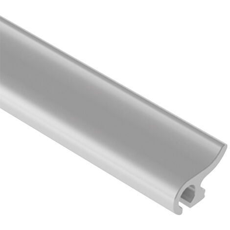 Barre porte crochets aluminium - Décor : Anodisé argent - Longueur : 330 mm - Matériau : Aluminium - ZOBAL