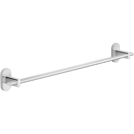 Barre Porte-Serviettes De 60 Cm En Métal Chromé Cipro