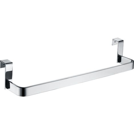 Barre porte-serviettes Gris fini en chrome [IMEX®]