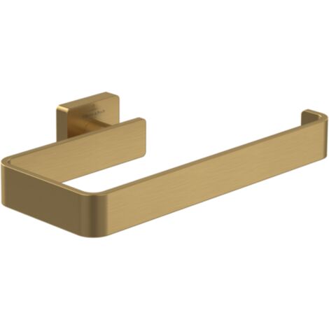 Barre rectangulaire porte-serviettes VILLEROY ET BOCH Elements - Striking aspect or brossé