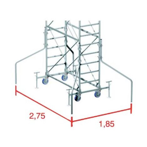 Barre stabilizz x trabattello grim eu 75 marchetti cf=pz 4
