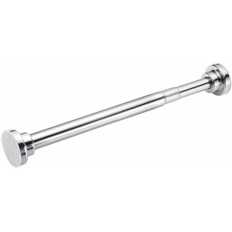 Barre à Tension de Douche Tringle à rideaux sans perage tige barre inox téléscopique 55-85,cmbarre rideau sans perage