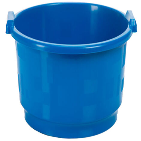 BARREÃO PLASTICO AZUL 12L