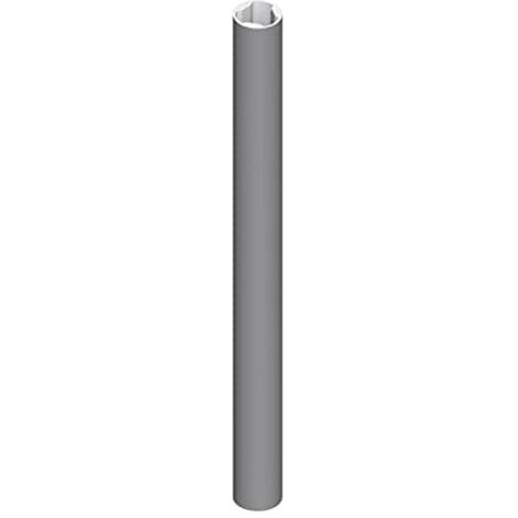 Barreau aluminium à assembler Ø40 X 3000 mm gris aluminium 9006 - LA CROISEE D.S.
