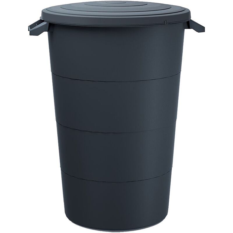Prosperplast - Barreau de collecte d'eau lisse 80L, dimensions (mm) 565x464x650, couleur anthracite