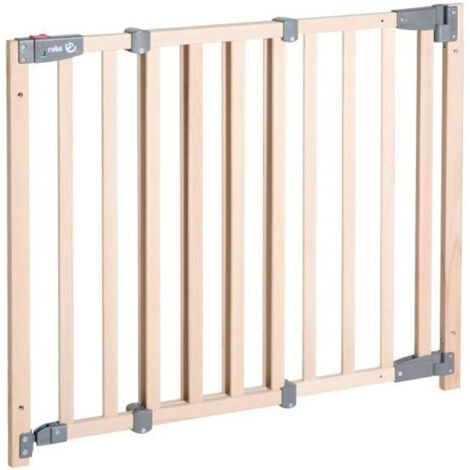 Barreira de Seguridad para Bebés Safety Up para Puerta - ROBA - Anchura Ajustable de 70 a 118,5 cm