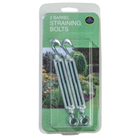 Barrel Straining Bolts Galvanized Steel Pack Of Two Garland