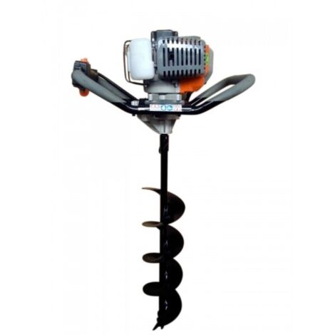 Barrena térmica LEMAN LOTAR052 52CC 1700W 2 tiempos lote de 3 brocas 100/150/200 mm