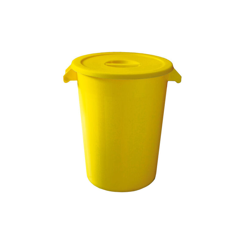 

Barreño Industrial 100 L. uso alimentario Diámetro 515x670 mm | Amarillo