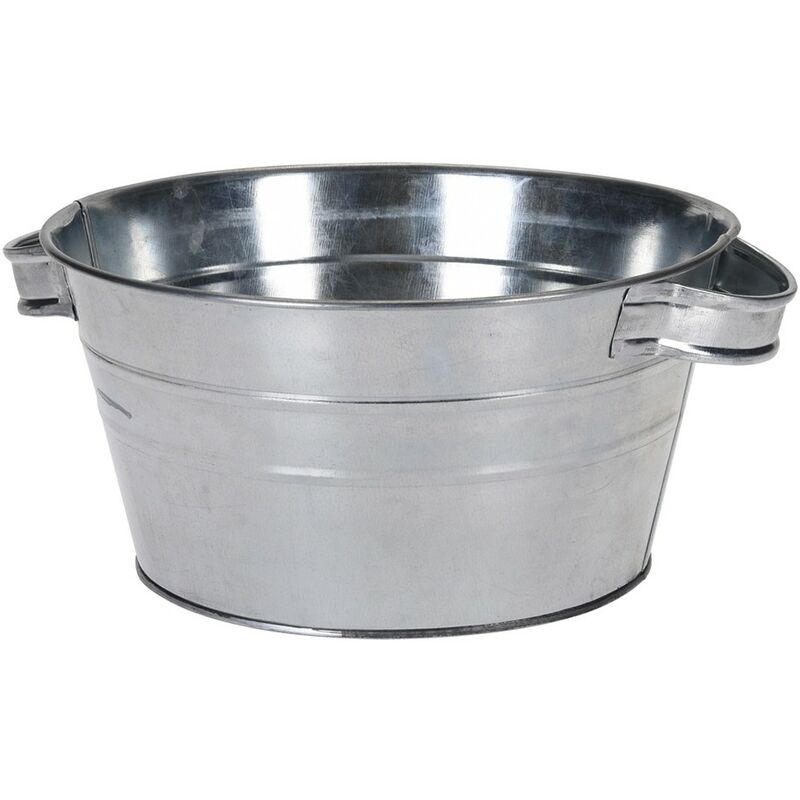 

BarreÑo macetero zinc 2 asas 24 cm