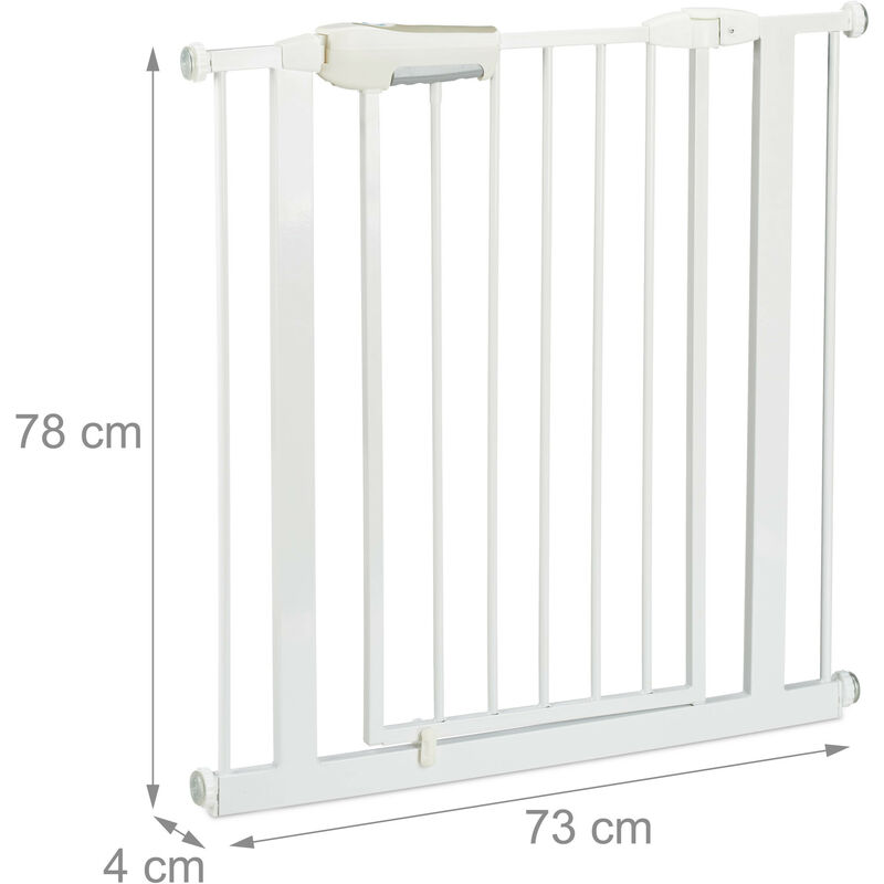 Barrera Escalera Bebe Puerta Seguridad Bebe y Mascota Barrera de Seguridad Extensible//Retr/áctil para Puertas y Escaleras cming Retr/áctil Puerta Enrollable Bebe