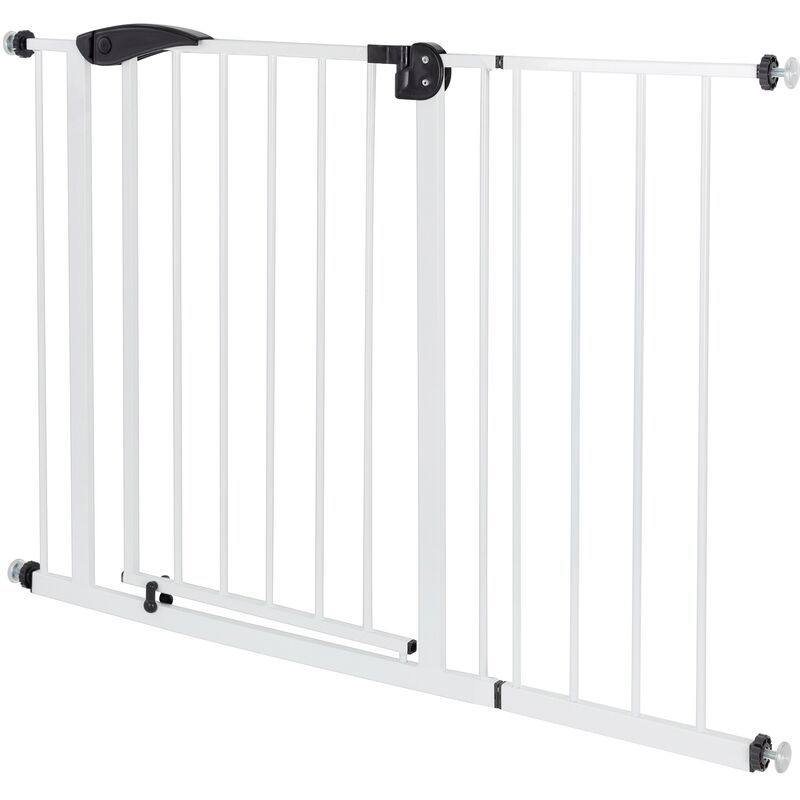 

Barrera de seguridad para niños y mascotas protector cierre escaleras 105-115 cm