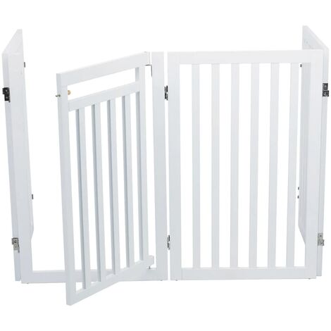 Barrera para perros 60-160 cm blanca 39363 TRIXIE