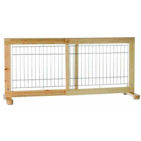 Barrera para perros de madera de pino 65-108 cm 3944 TRIXIE